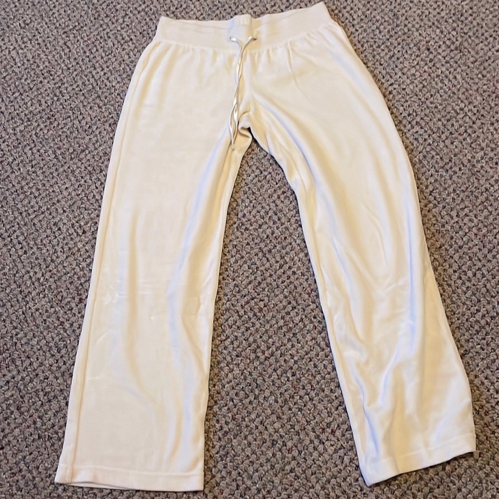 Velvety pajama pants
